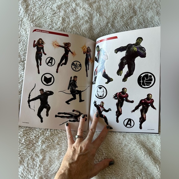 New Marvel Giant Sticker Activity Book - Picture 3 of 7